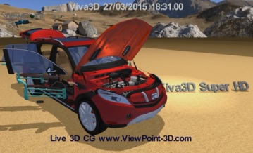 3D SUV reveal