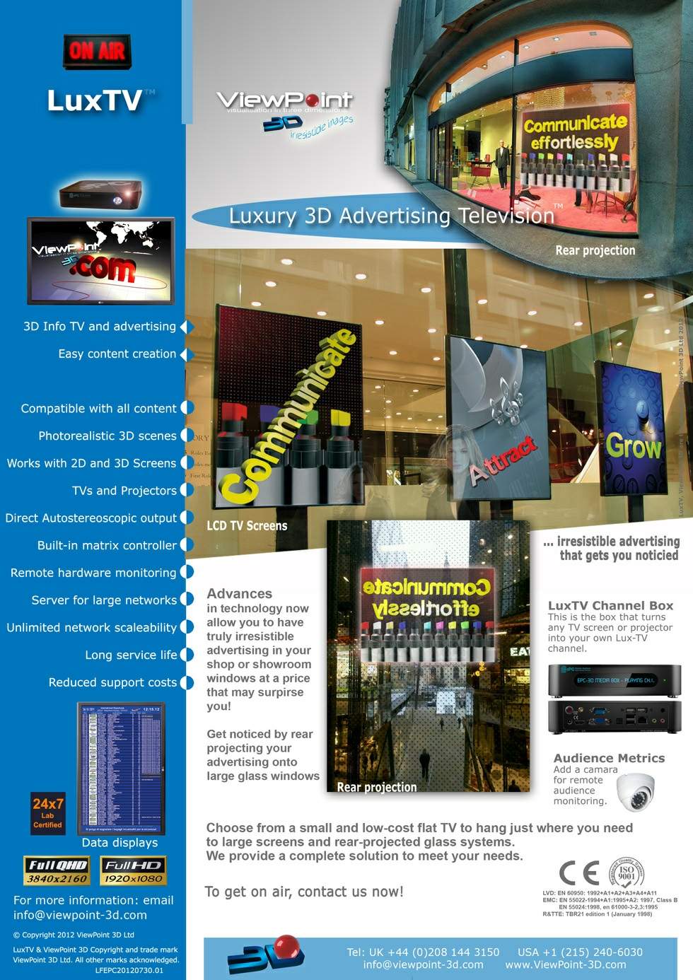 LuxTV leaflet